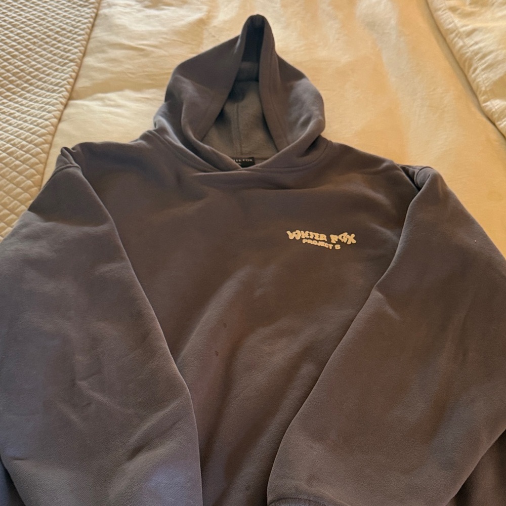 White Fox Boutique Charcoal Hoodie
